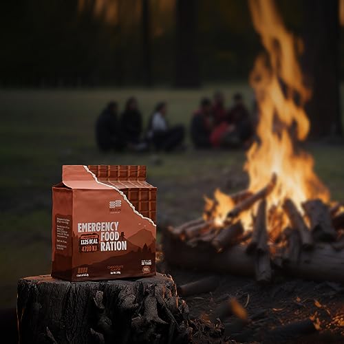 7-days Chocolate Biscuit Bars MRE Survival Kit J83116