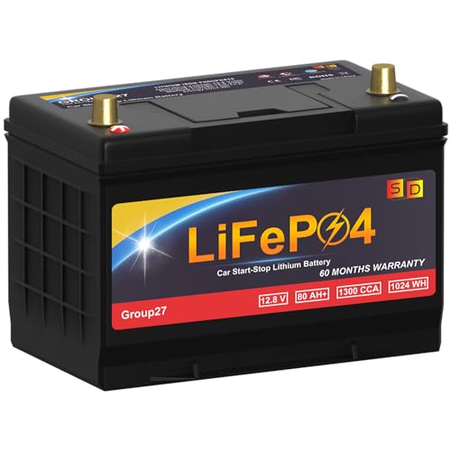 12.8V 576WH Group 47 LiFePO4 Automotive Battery M41026