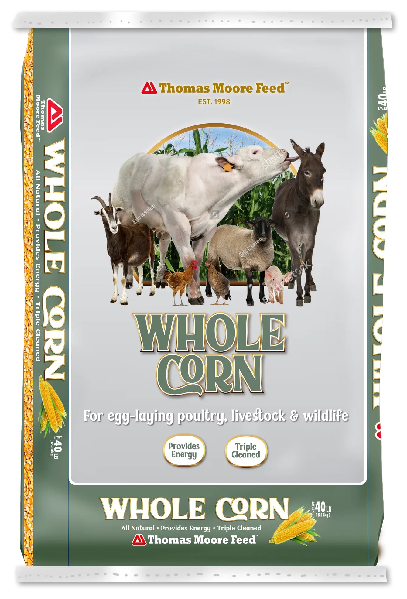 40lb Whole Corn Animal Feed O356