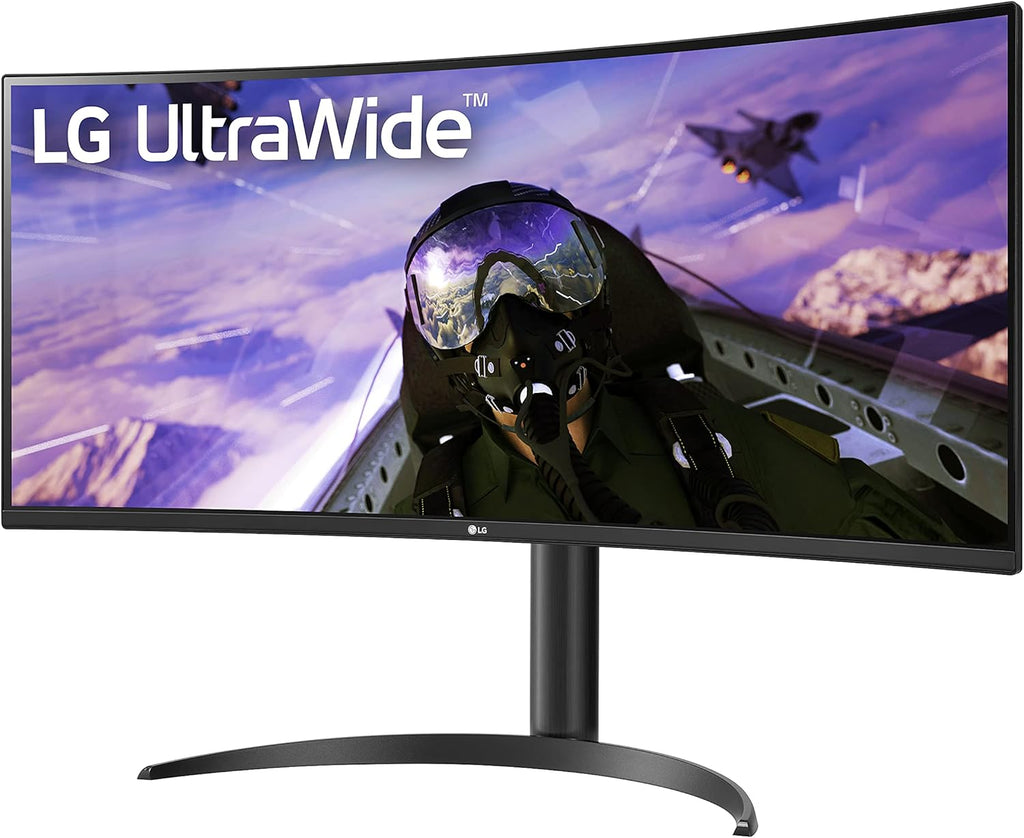34-Inch Curved UltraWide QHD VA Display with Adjustable Stand K390979