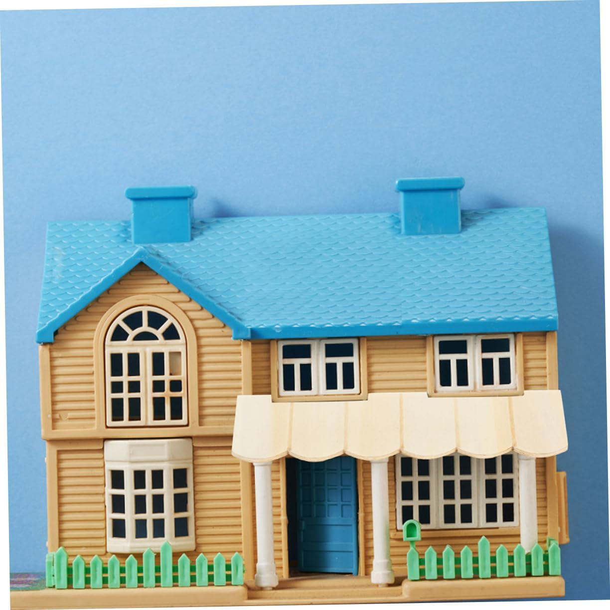 24pcs Dollhouse Miniature Roof Tile K312