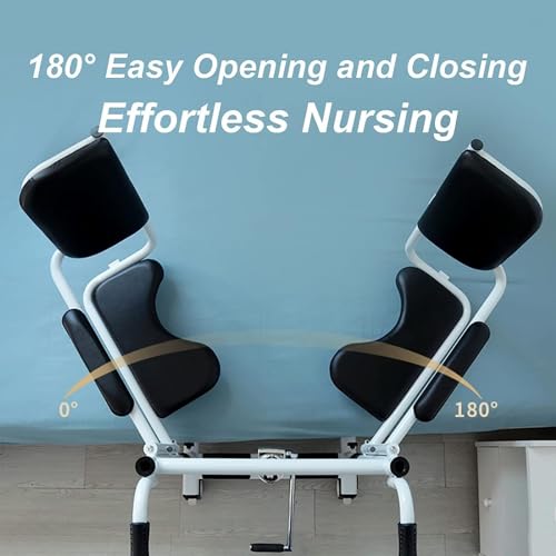 4 in 1 Hydraulic Patient Lift Transfer Chair with 180° Split Seat Q526092