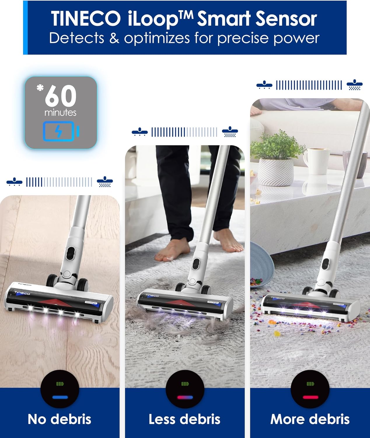 Cordless Stick Vacuum Cleaner with 3L Dust Clean Station P221328