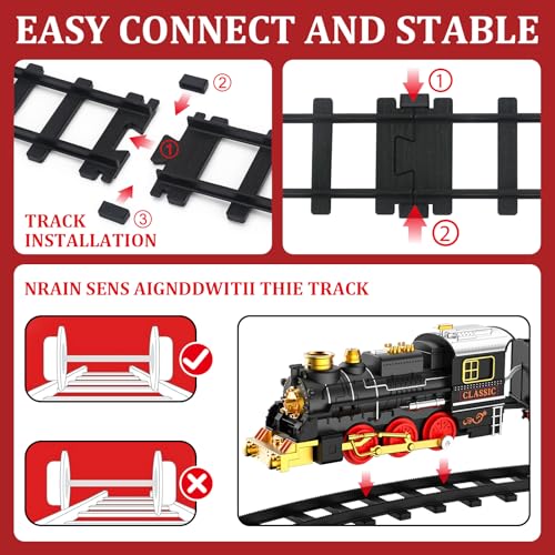 Train Set with Smokes, Lights and Sound L875218