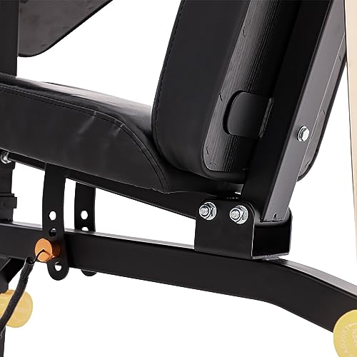 Adjustable Utility Bench with Leg Developer Preacher Curl Attachment Y201