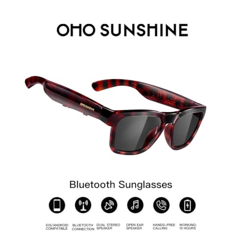 Polarized Bluetooth Sunglasses with Speaker T895856