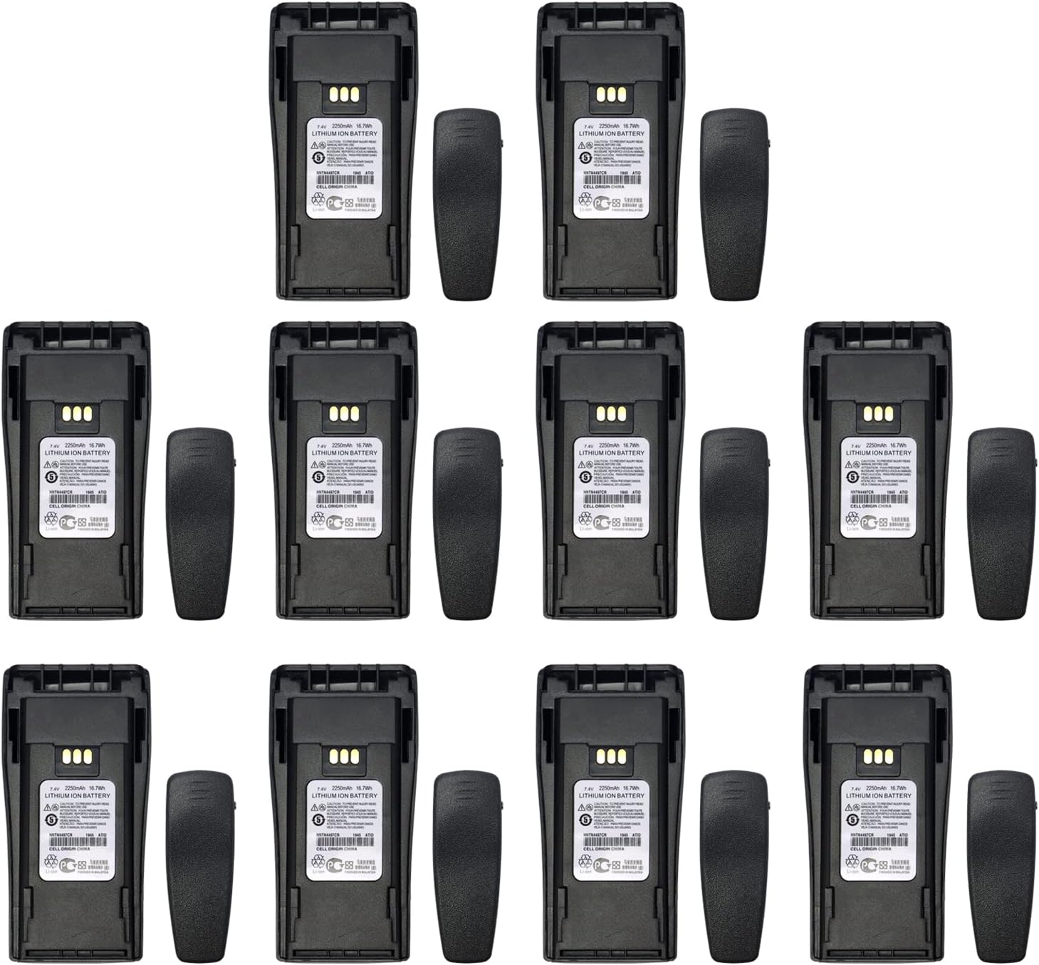 7.4v Replacement Battery with Belt Clip O3816