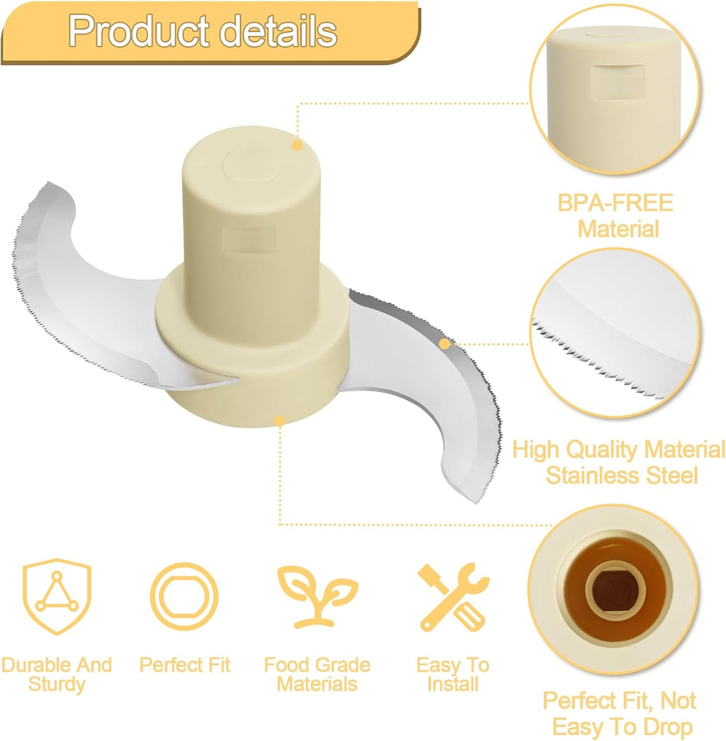 Main Stainless Steel Chopping Blade for Food Processor B899