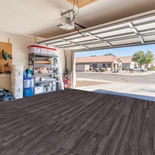 Wood Grain EVA Interlocking Floor Mats with Borders M181403