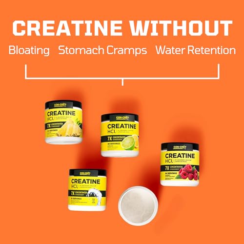 Raspberry Flavored Creatine HCl Powder (64 Servings) N27242