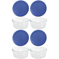 7-Cup Glass Bowl and Lids 4-Pack D49528