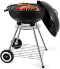 18" Black Stainless Steel Charcoal Grill P5047
