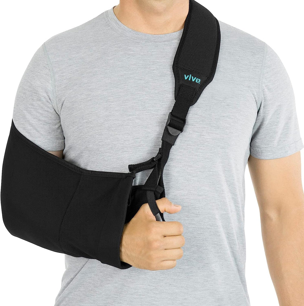 Adjustable Padded Arm Sling (Black) U90049