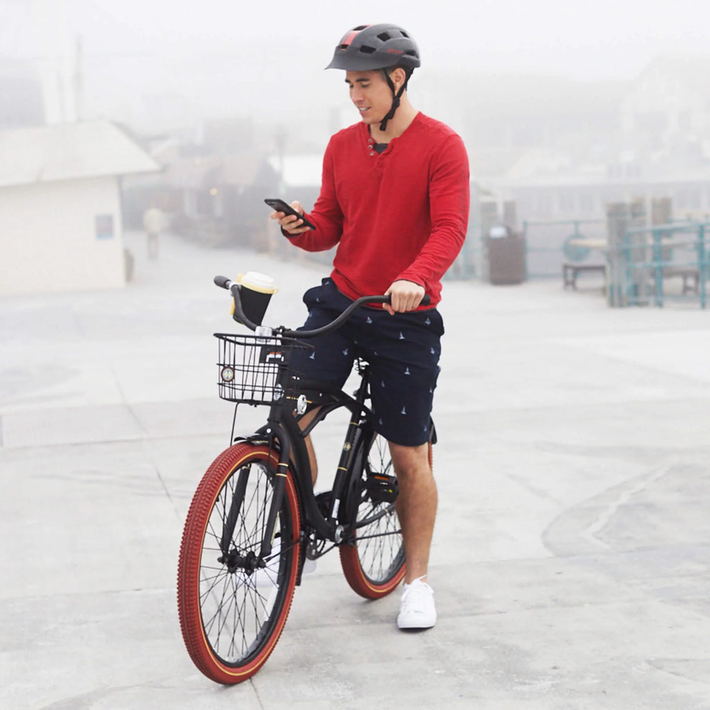 Charcoal 26 In. Single-Speed Cruiser Bike S756