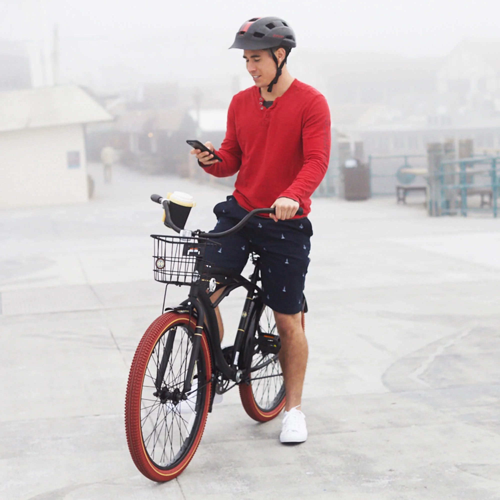 Charcoal 26 In. Single-Speed Cruiser Bike S756