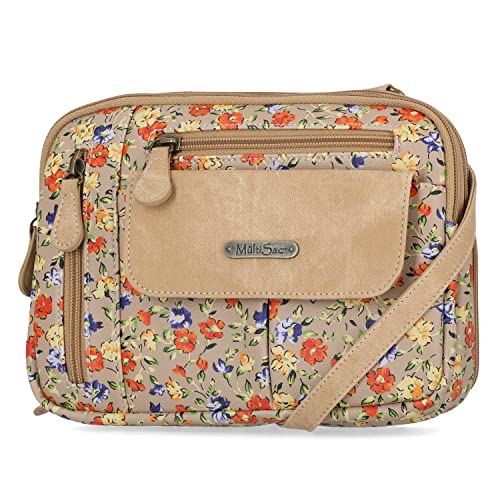 Triple Compartment Crossbody Bag I9044