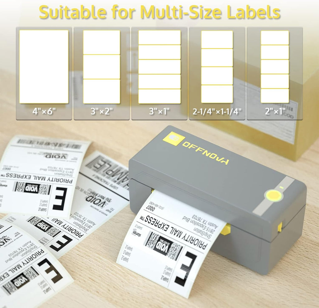 Wireless Bluetooth Thermal Label Printer 4x6 A124372