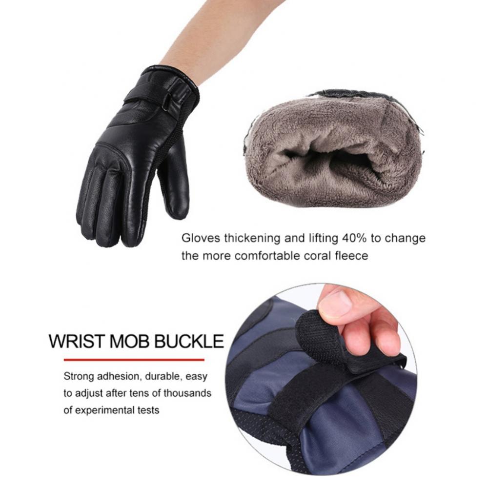 USB 3 Mode Heated Thermal Waterproof Touchscreen Gloves X33453