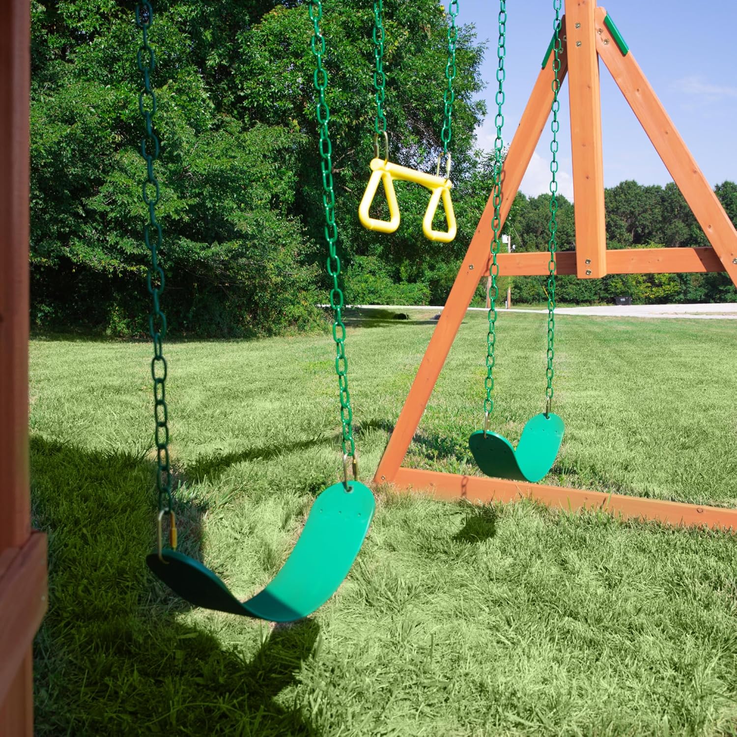 Cedar Wood Playset Swing Set G363306