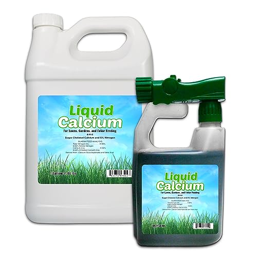 Natural Liquid Calcium Concentrate for Lawn, Garden, Plants - 1 Gallon L533010