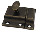 Oval Turn Cabinet Latch, Antique Copper, 1 Pack G490946