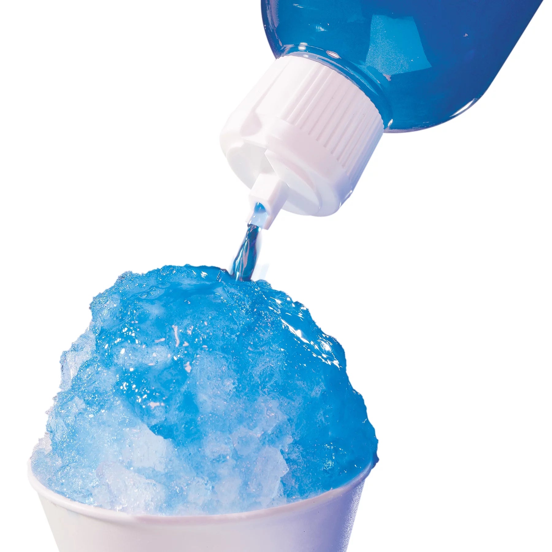 3 16-Ounce Snow Cone Syrups with 20 Spoon Straws Q99989