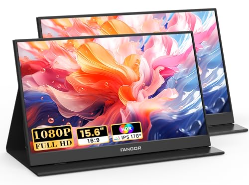15.6" FHD 1080P HDR IPS Portable Monitor V43690