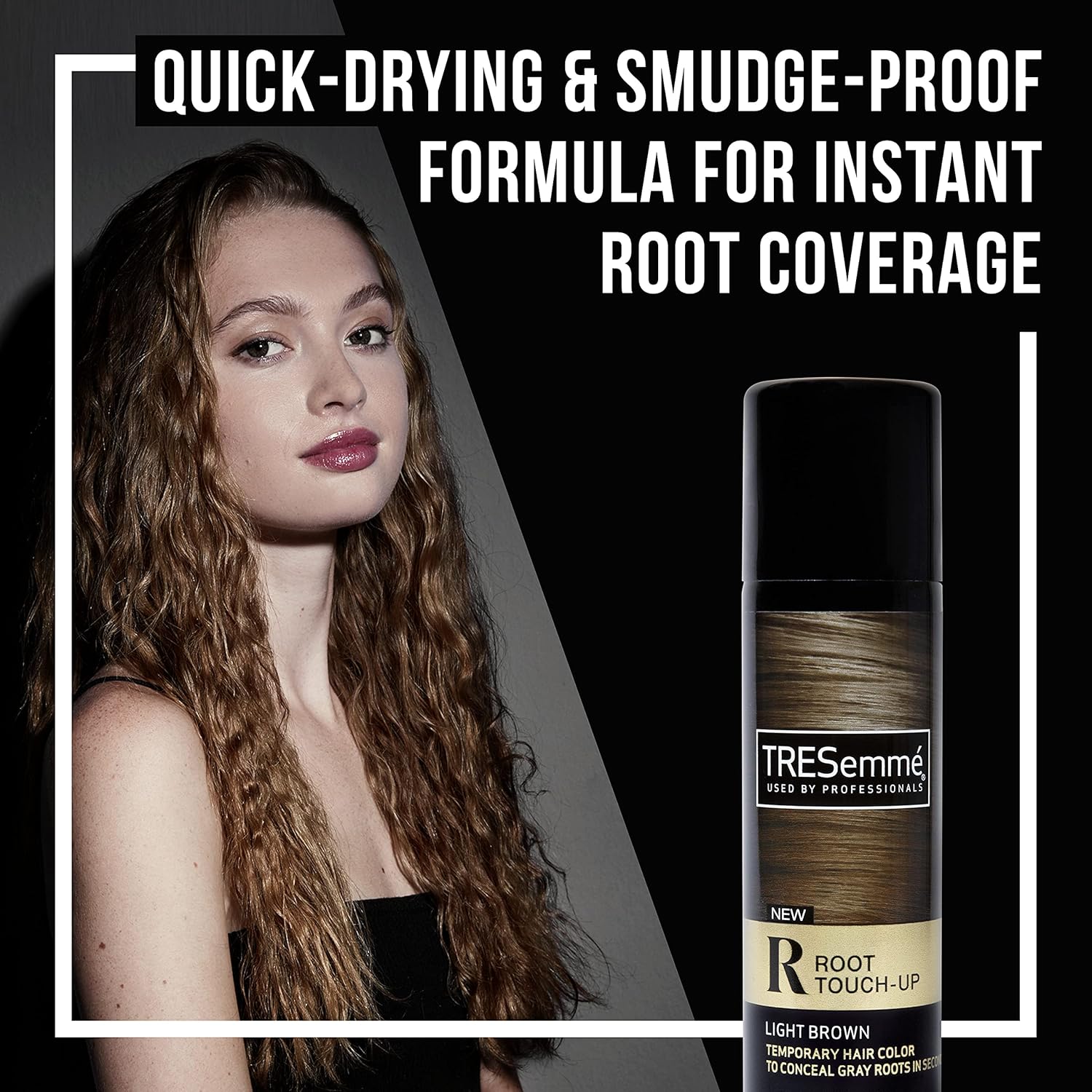Light Brown Ammonia-free Peroxide-free Root Cover Up Spray 2.5 oz (Pack of 2) P36754