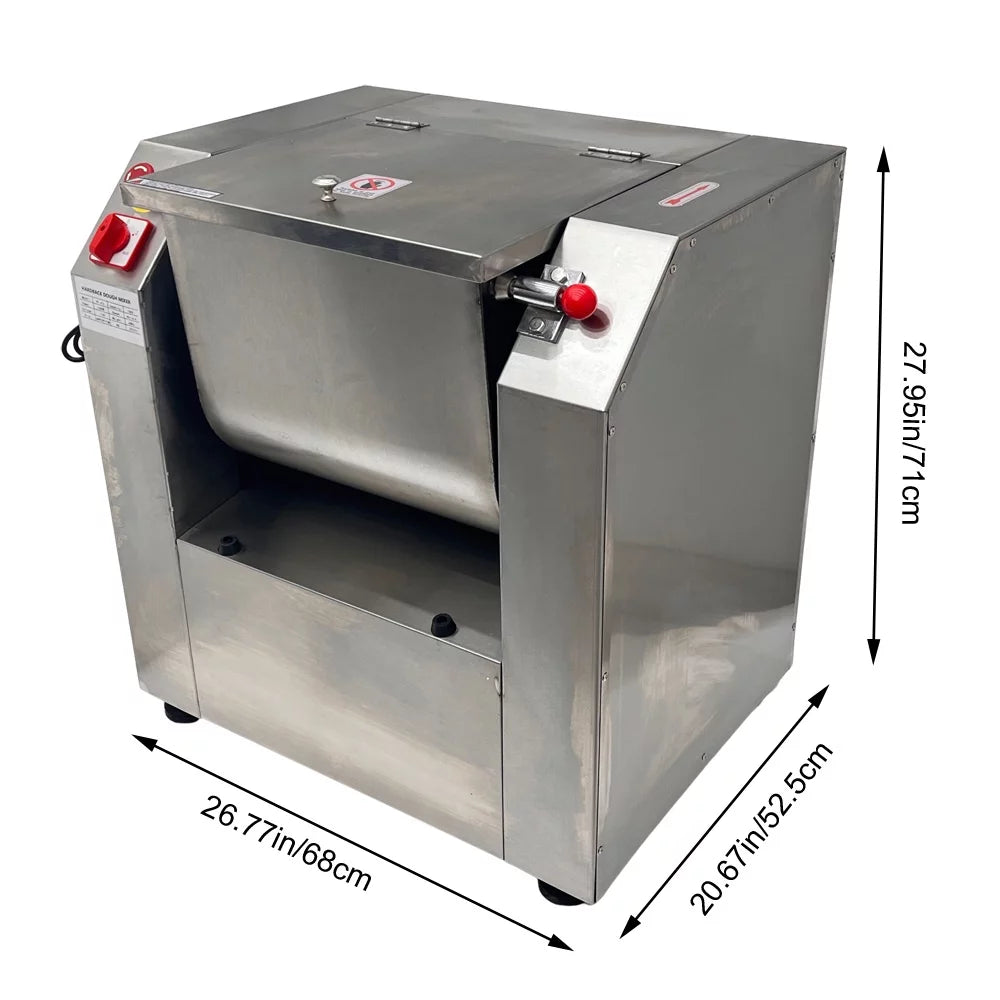 15KG Electric Dough Mixer Flour Mixer with Dough Knife O547834