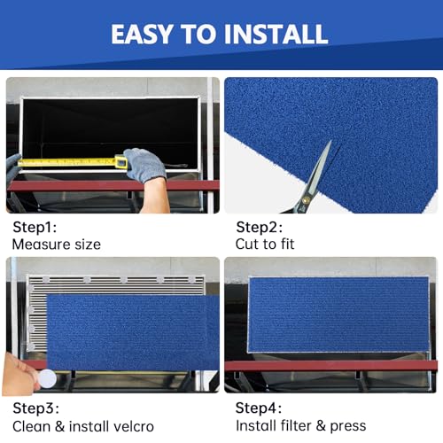 Reusable Air Filter 20x30x1, 2 Packs MERV 6 Electrostatic Washable Air Conditioner Filters F7529