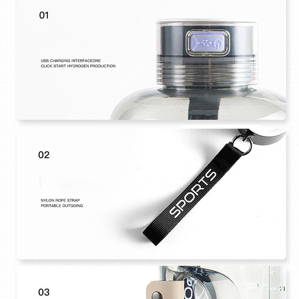 1.5L Hydrogen Water Bottle V703