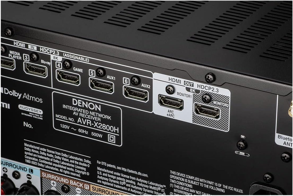7.2 Ch 8K UHD Home Theater AVR K38907