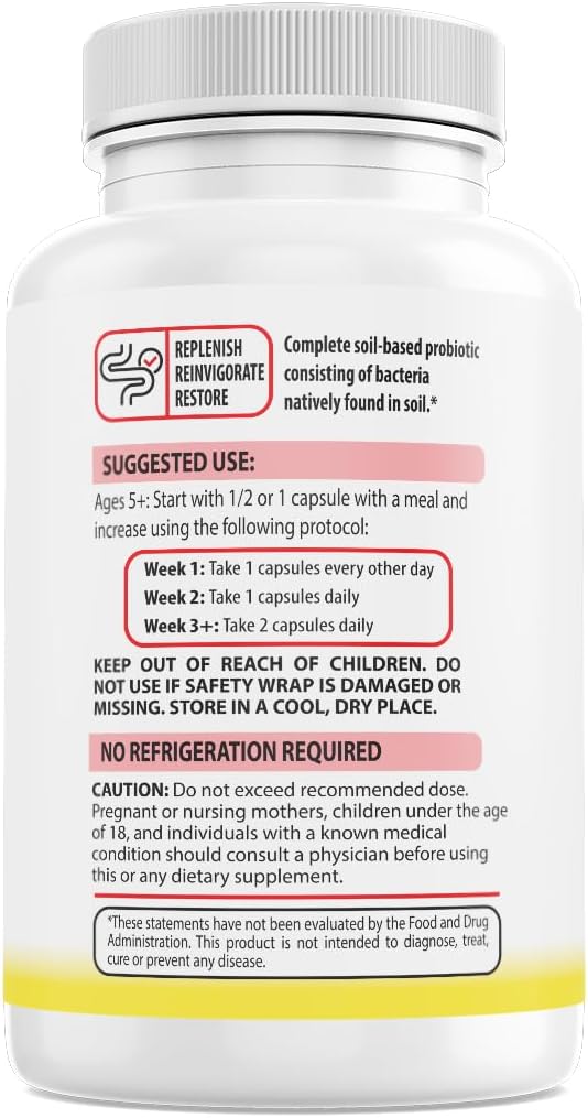 All-Natural Spore Based Probiotic, 180 Count I5113