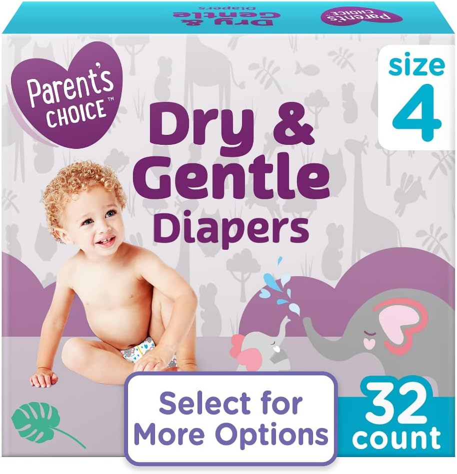 Size 4 Diapers, 32 Count F211