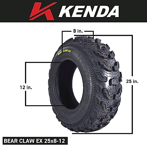 25x8-12 Front ATV 6 PLY Tire C46255