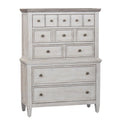 White 5 Drawer Chest K1739