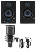 Pair 3.5" Studio Monitors with Bluetooth A22643
