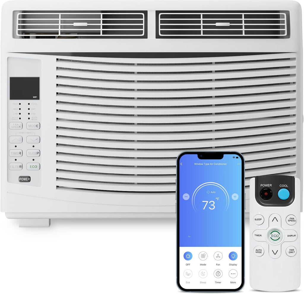 6000 BTU 115V Smart Window AC S9330