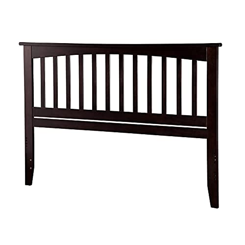 Full Size Headboard with Attachable Charger in Walnut B238554