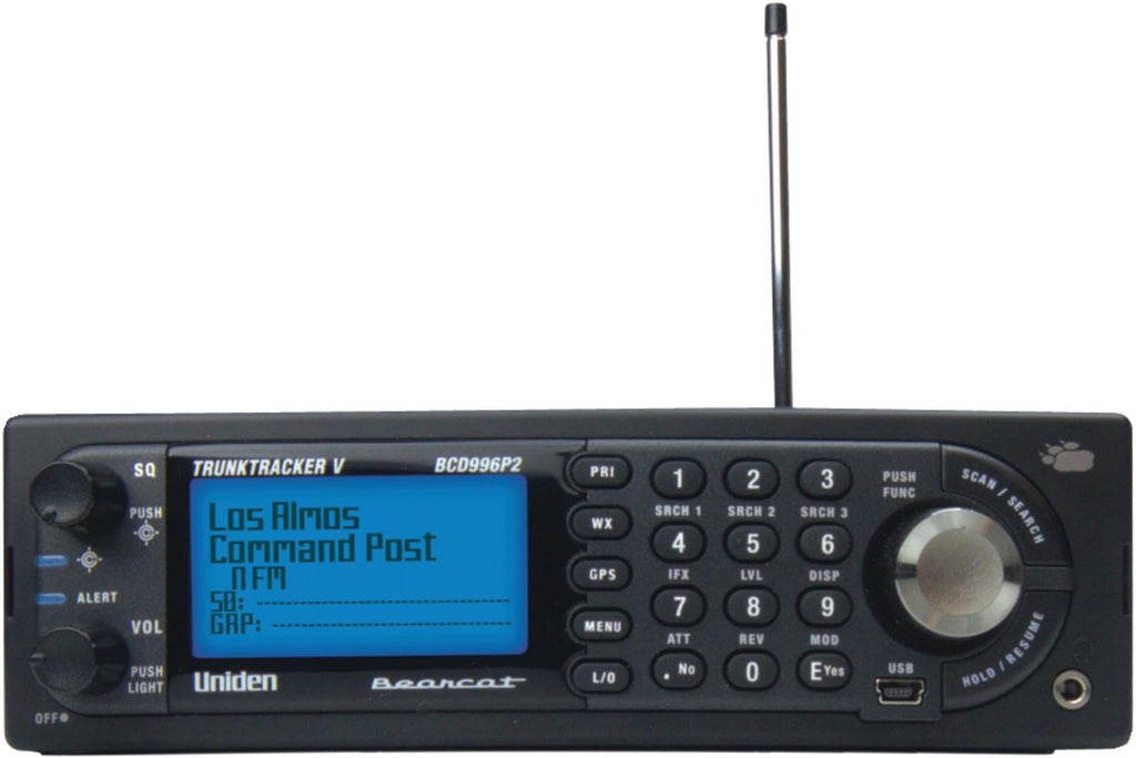 Digital Mobile TrunkTracker V Scanner with 4-Line Alpha Display N1281
