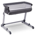 Grey Portable Baby Bassinet with Breathable Mesh T620