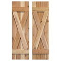 Exterior Shutters Pair A915