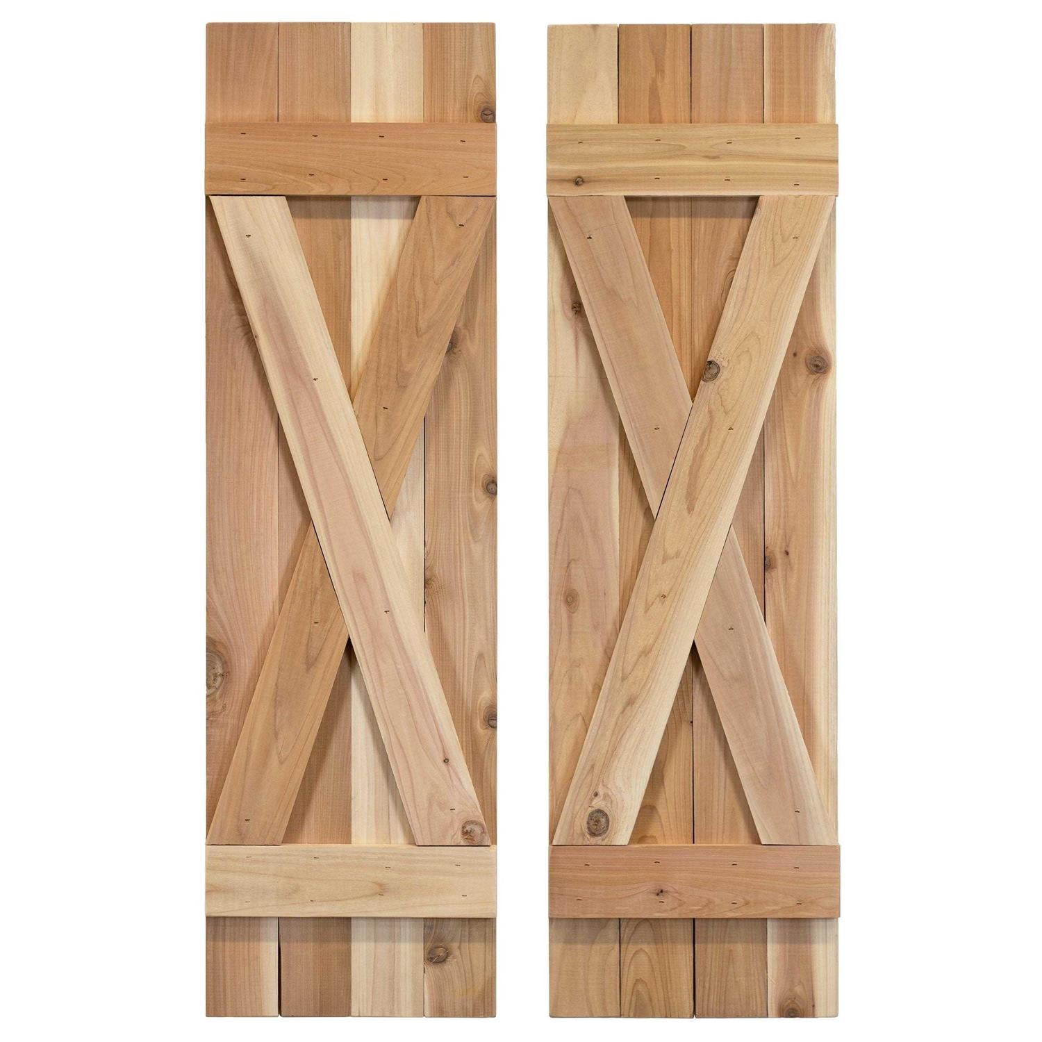 Exterior Shutters Pair A915