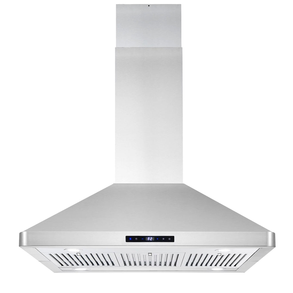 2 Piece Kitchen Appliance Package with 36" Freestanding Gas Range & 36" Island Range Hood N923261