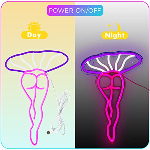 Purple Neon Light LED Night Light Sign T67940