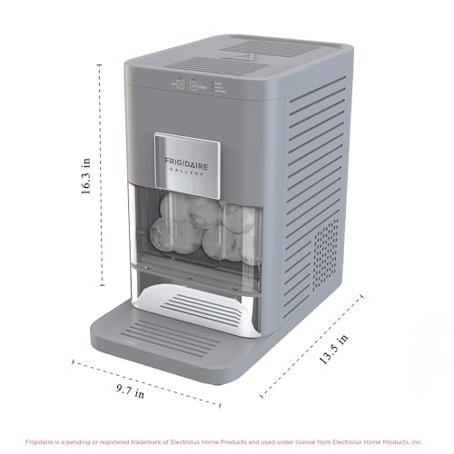 Grey Countertop Sphere Ice Machine I332