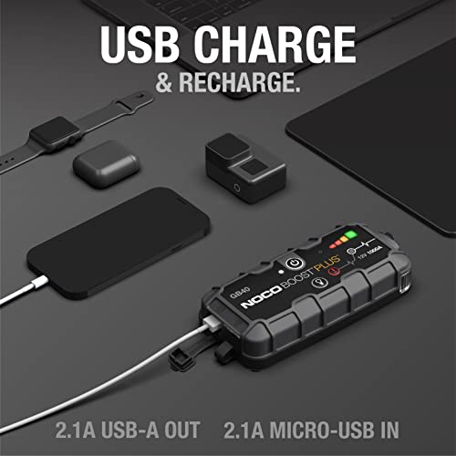 1000A 12V Car Battery Jump Starter F4645