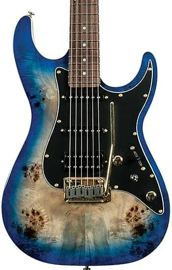 Blue Burl Electric Guitar K185942