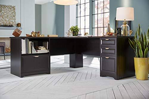 Espresso L-Shaped Desk L351251