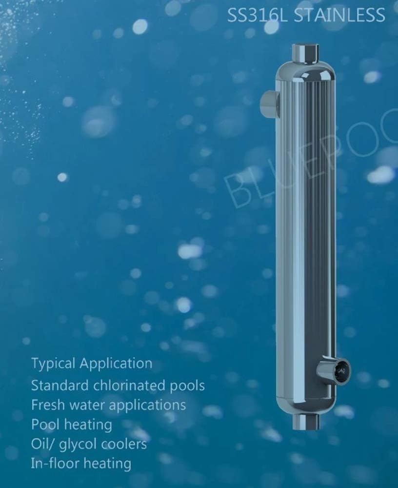 1,200,000 BTU Stainless Steel Tube & Shell Heat Exchanger F135864